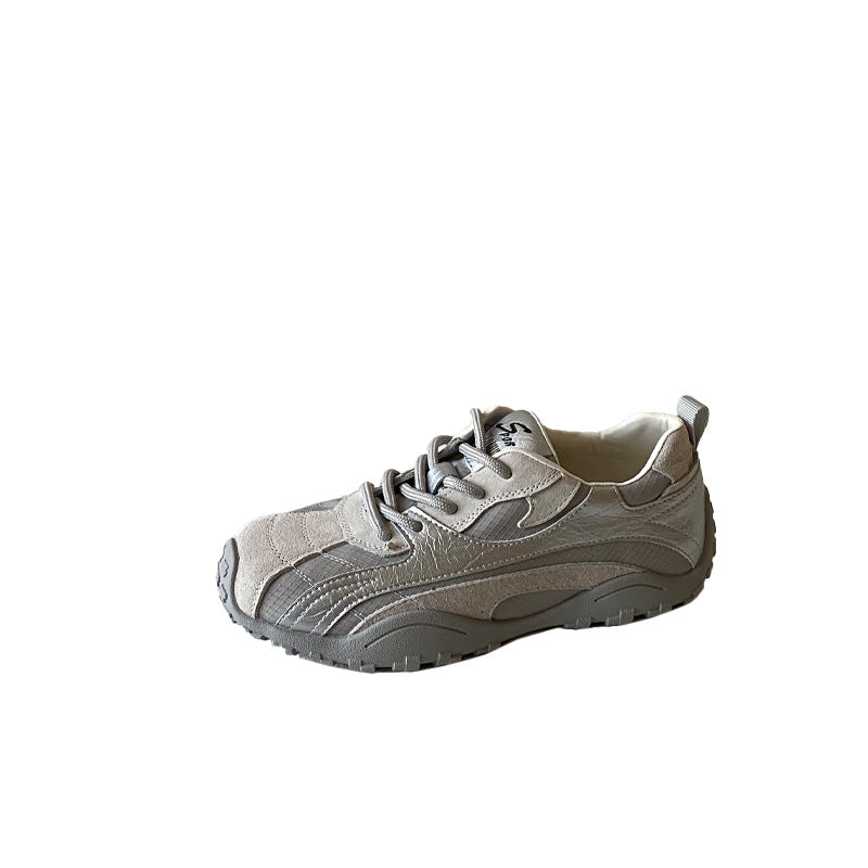 Women's Sense Niche Platform German Training Spring Not Tired Feet Outdoor Sports Casual Shoes