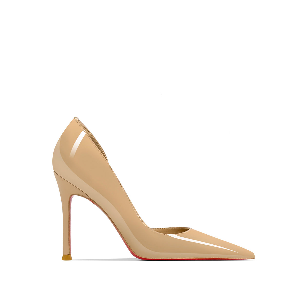 Women's Side Empty High Stiletto Temperament Pointed Toe Heels