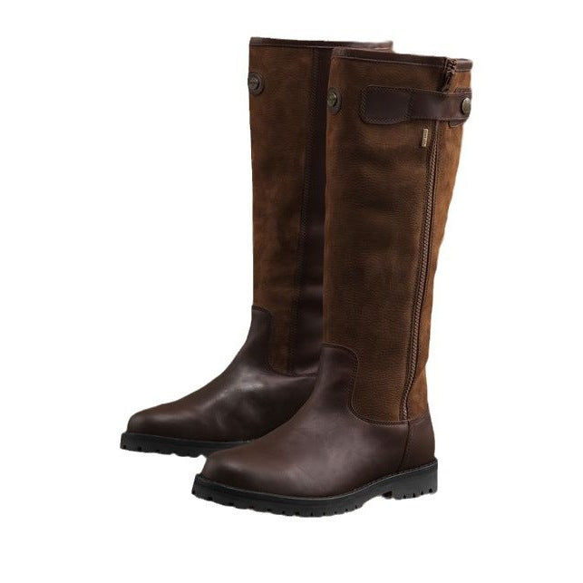 Men's Sun Retro Outdoor Knight Large Size Men's Leather Boots