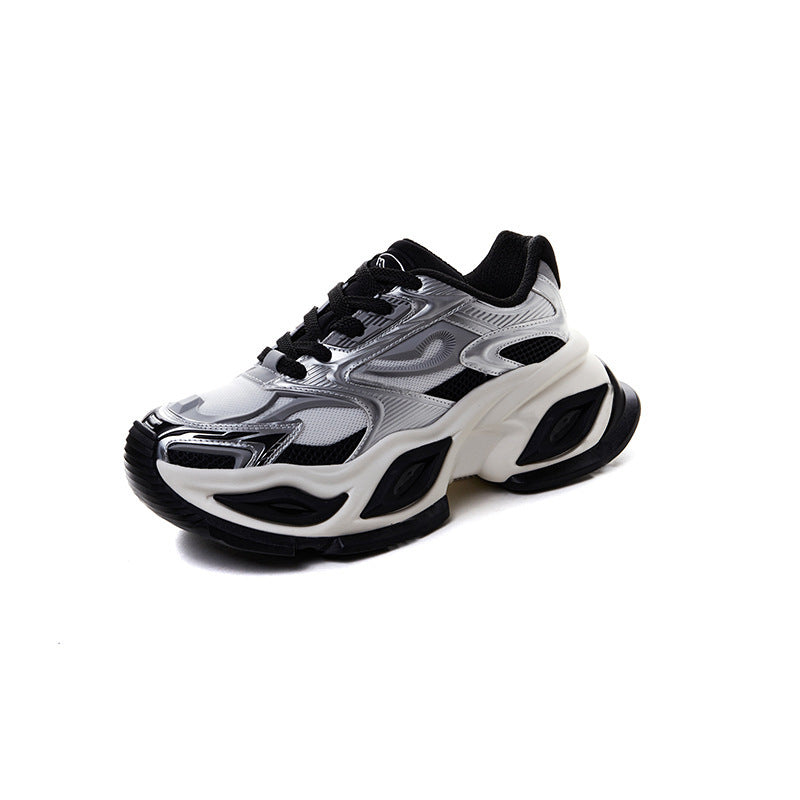 Women's & Men's Foreign Pupil Cat Eye Thick Bottom Heightened Daddy Men's Casual Shoes