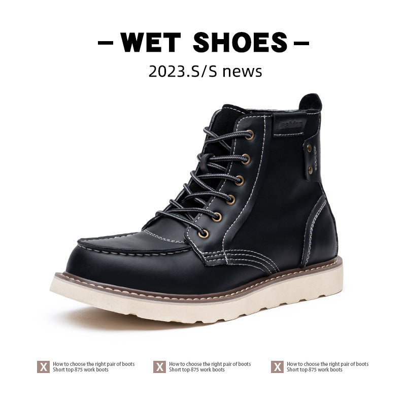 Men's Plus Size Martin Short American Outdoor Clothes Special Men's Shoes
