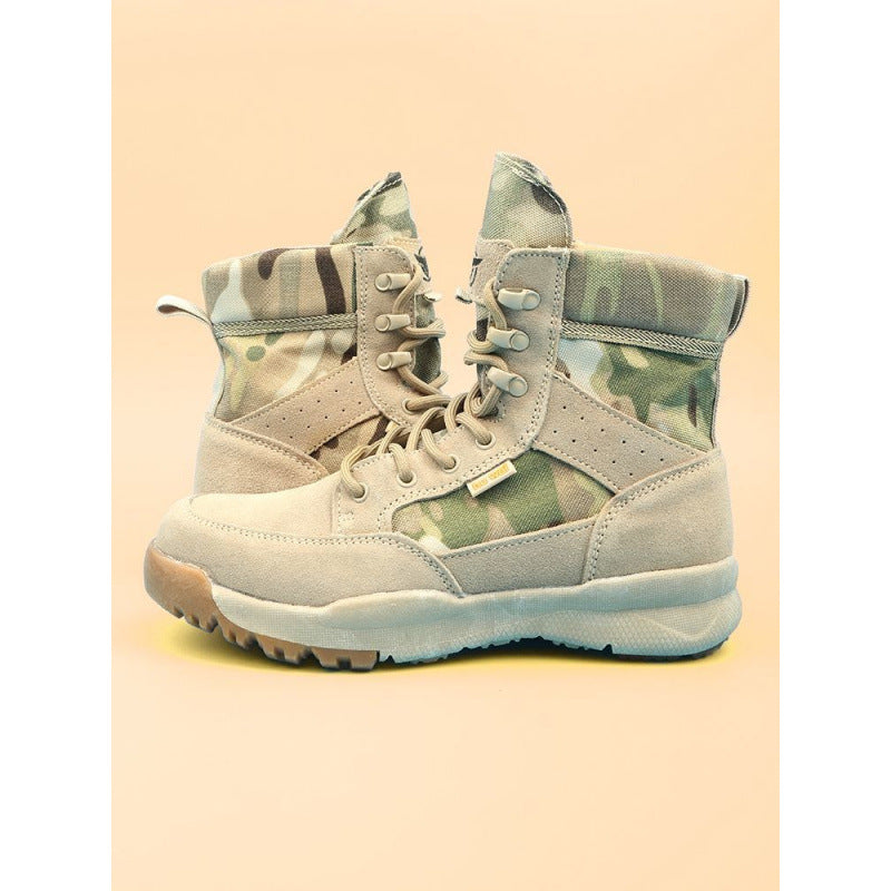 Men's Summer Lightweight Training Mountaineering Desert Outdoor Leisure Boots