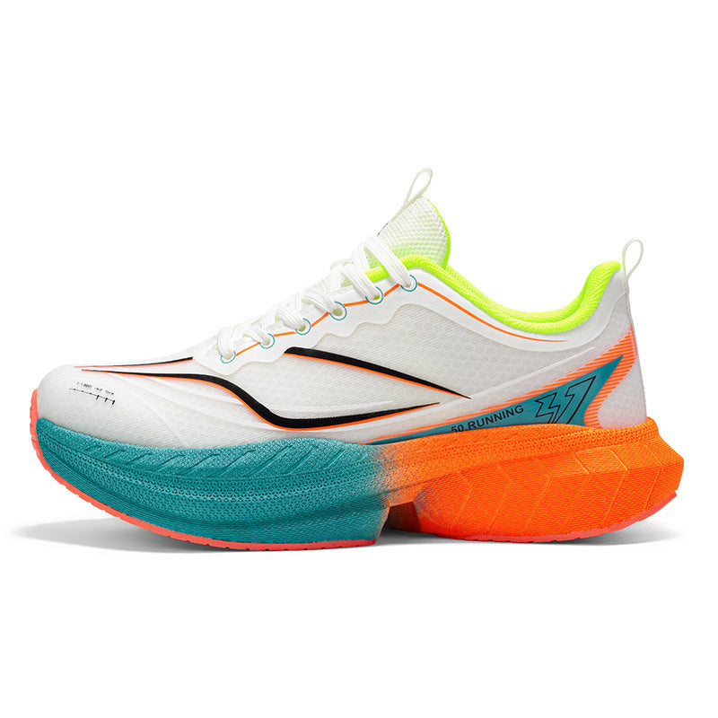 Men's Cushioning Rebound Professional Running Spring Breathable Mesh Lightweight Men's Sports Shoes
