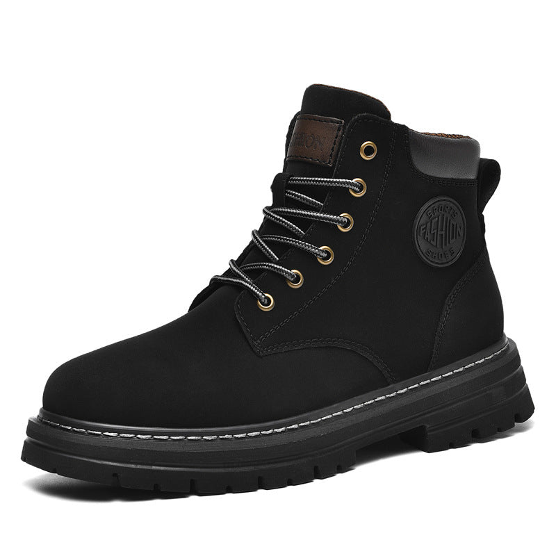Men's Classic Worker Plus Size Outdoor Couple Men's Martin Boots