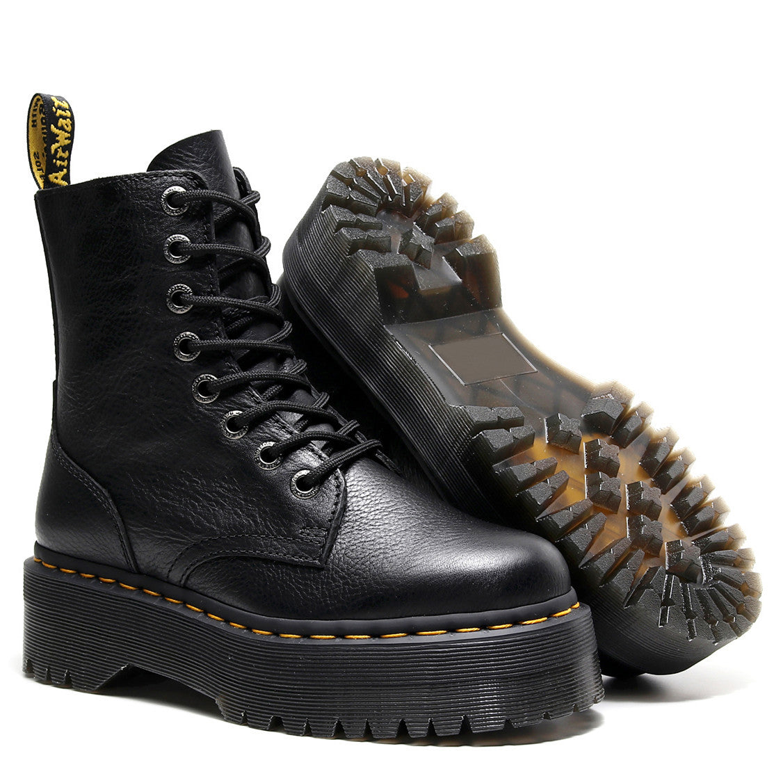 Women's & Men's Martin Side Zipper Lychee Pattern Ankle Women's Leather Boots