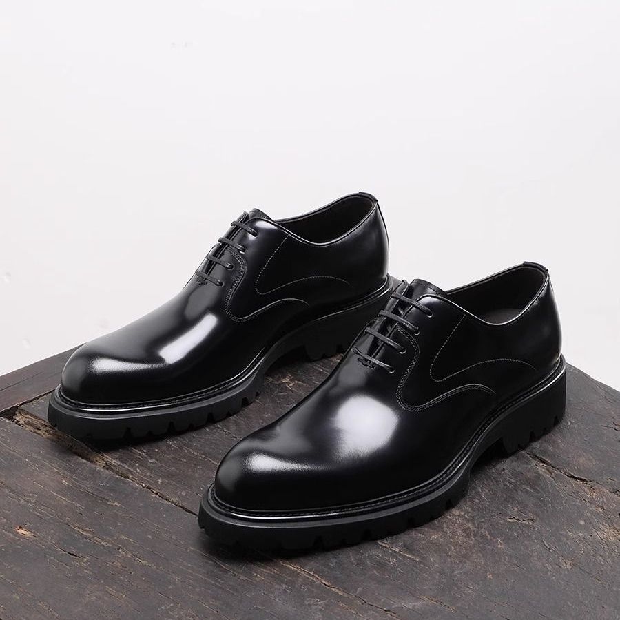Men's British Trend Formal Wear Business Light Tong Men's Casual Leather Shoes