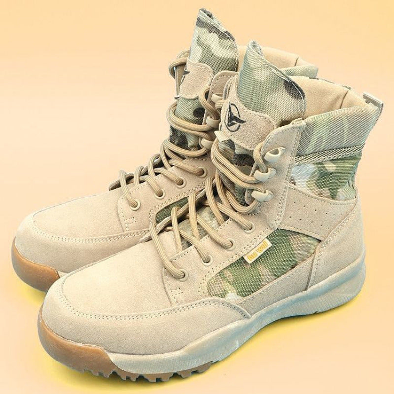 Men's Summer Lightweight Training Mountaineering Desert Outdoor Leisure Boots