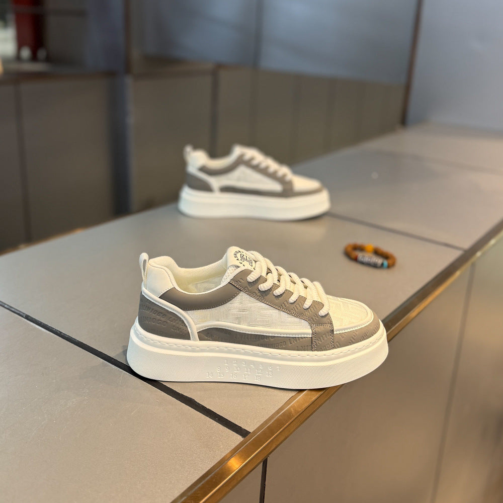Men's Trendy Light Luxury Fashionable Versatile Daily High Men's Shoes