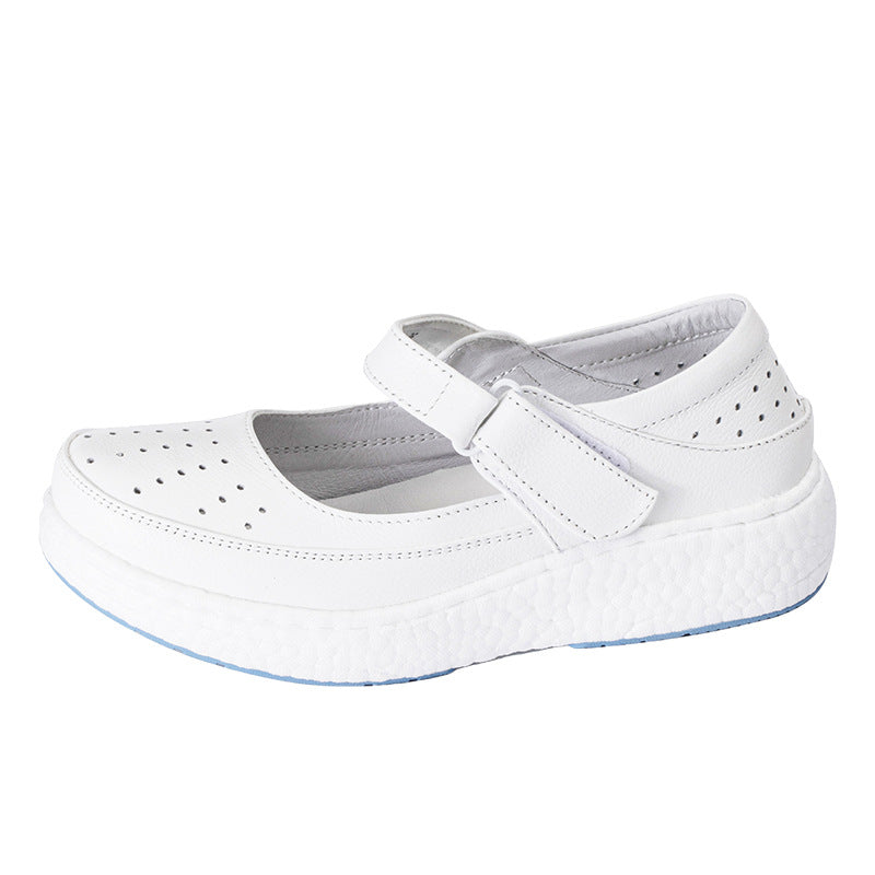 Tired Feet Stinky Feel Pure White Women's Casual Shoes