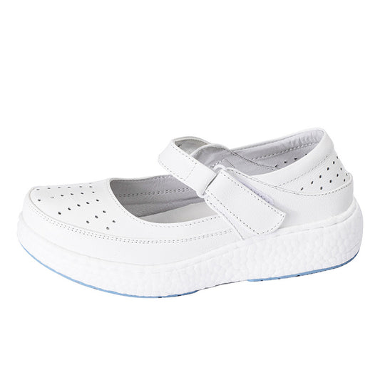 Tired Feet Stinky Feel Pure White Women's Casual Shoes