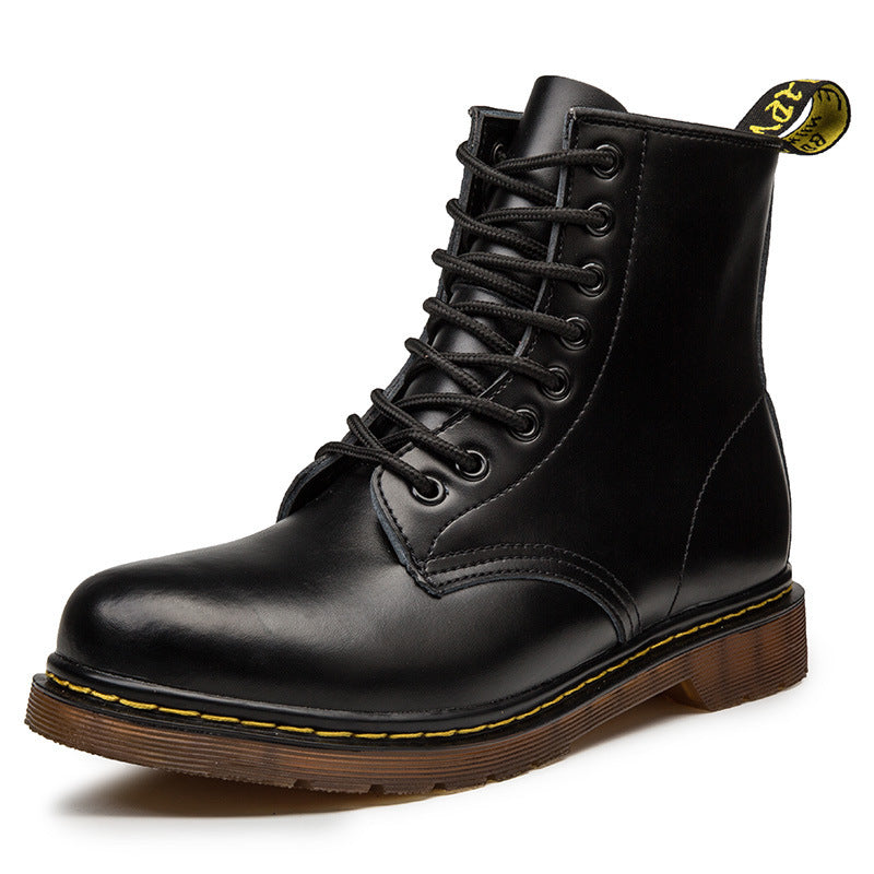 Men's Plus Size Martin Couple British Style Men's Leather Boots