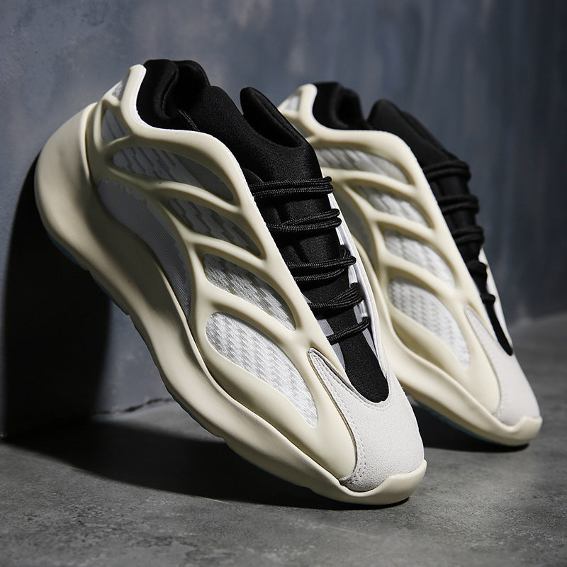 Men's Coconut Retro Daddy Breathable Shock Absorption Trendy Men's Sports Shoes