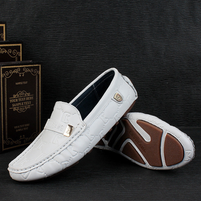 Men's Genuine Doug Trendy Korean Slip-on Soft Men's Shoes