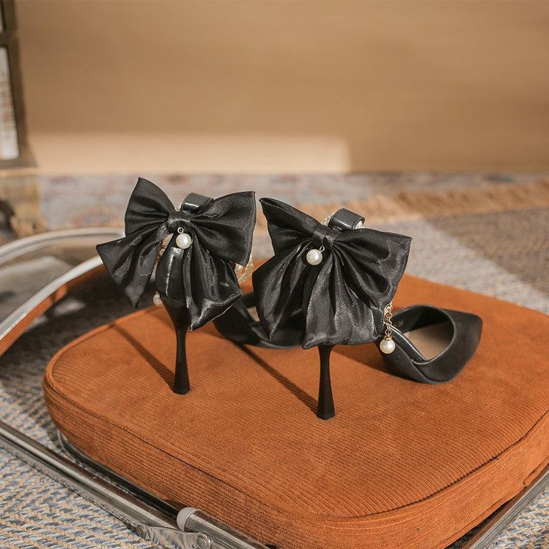 Women's Goddess Simple High Pointed Stiletto Fairy Women's Fashion Shoes