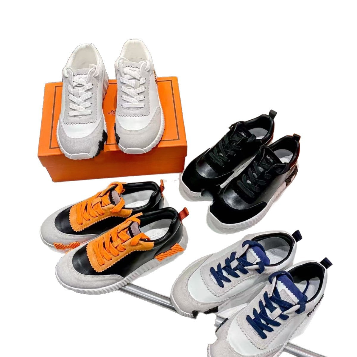 Women's & Men's Genuine Breathable Lace Up Running Casual Shoes