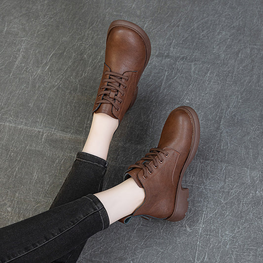 Women's Flat Martens Comfortable Soft Bottom Woolen Cotton Boots