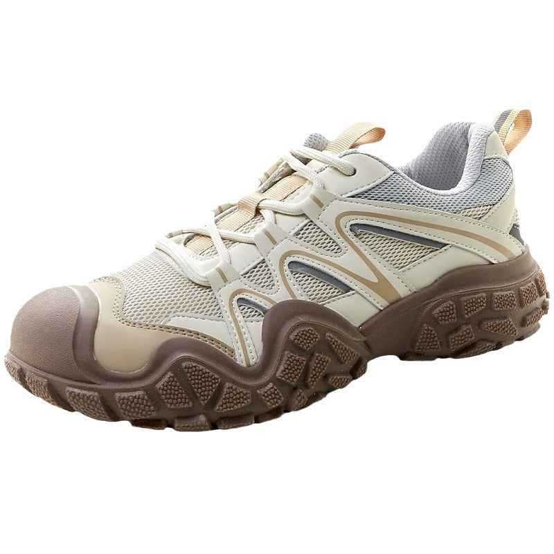 Women's Ugly Cute Big Head Spring Mountaineering Breathable Daddy Women's Sports Shoes