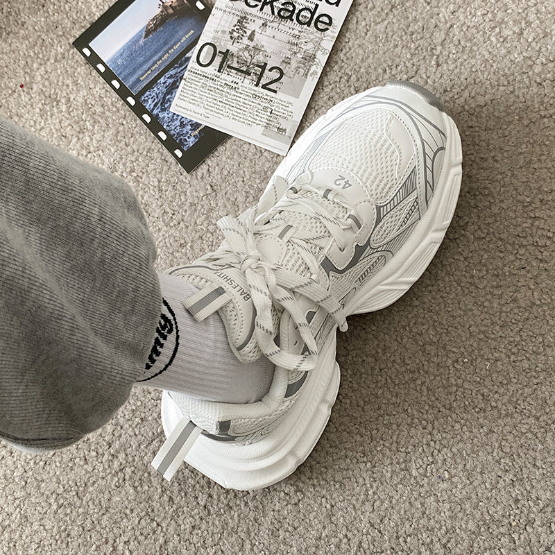 Women's & Men's Autumn Dad Sports Breathable Korean Couples Casual Shoes
