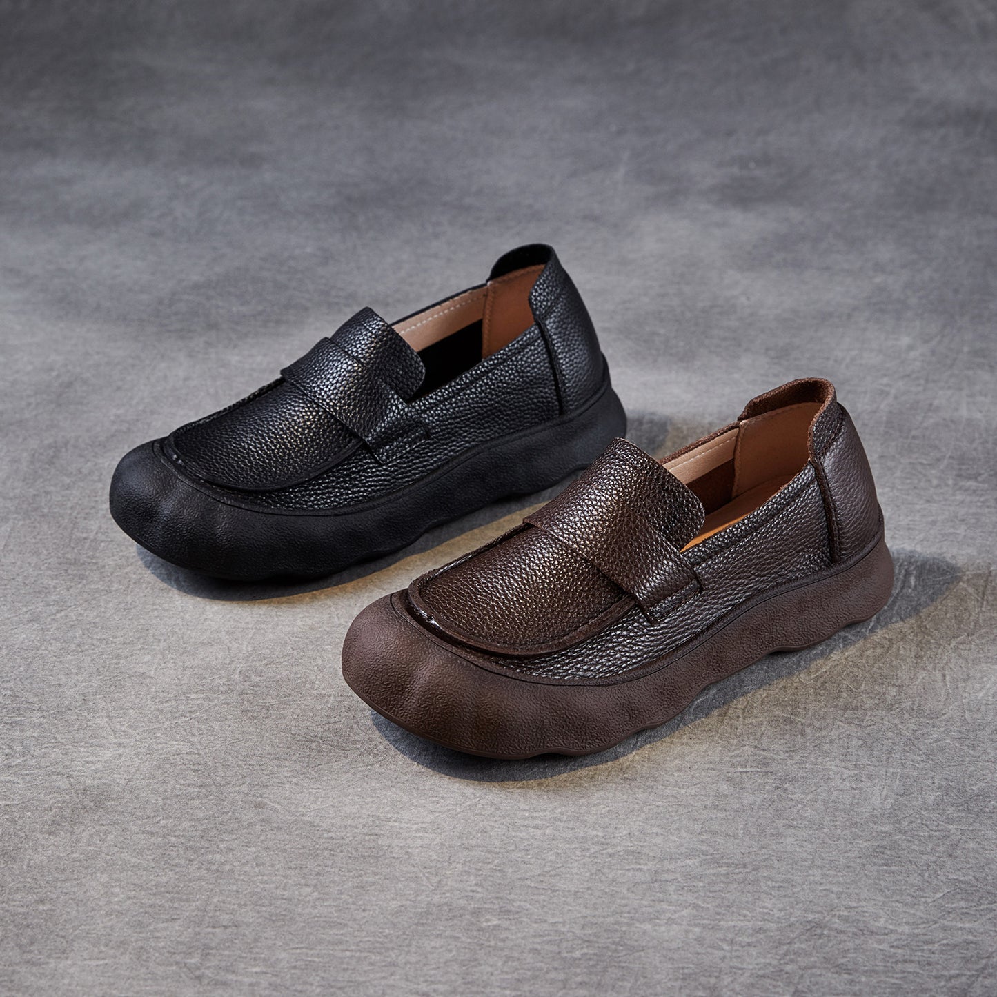 Women's Vintage Soft Bottom Comfortable Mid-mouth One Women's Casual Shoes
