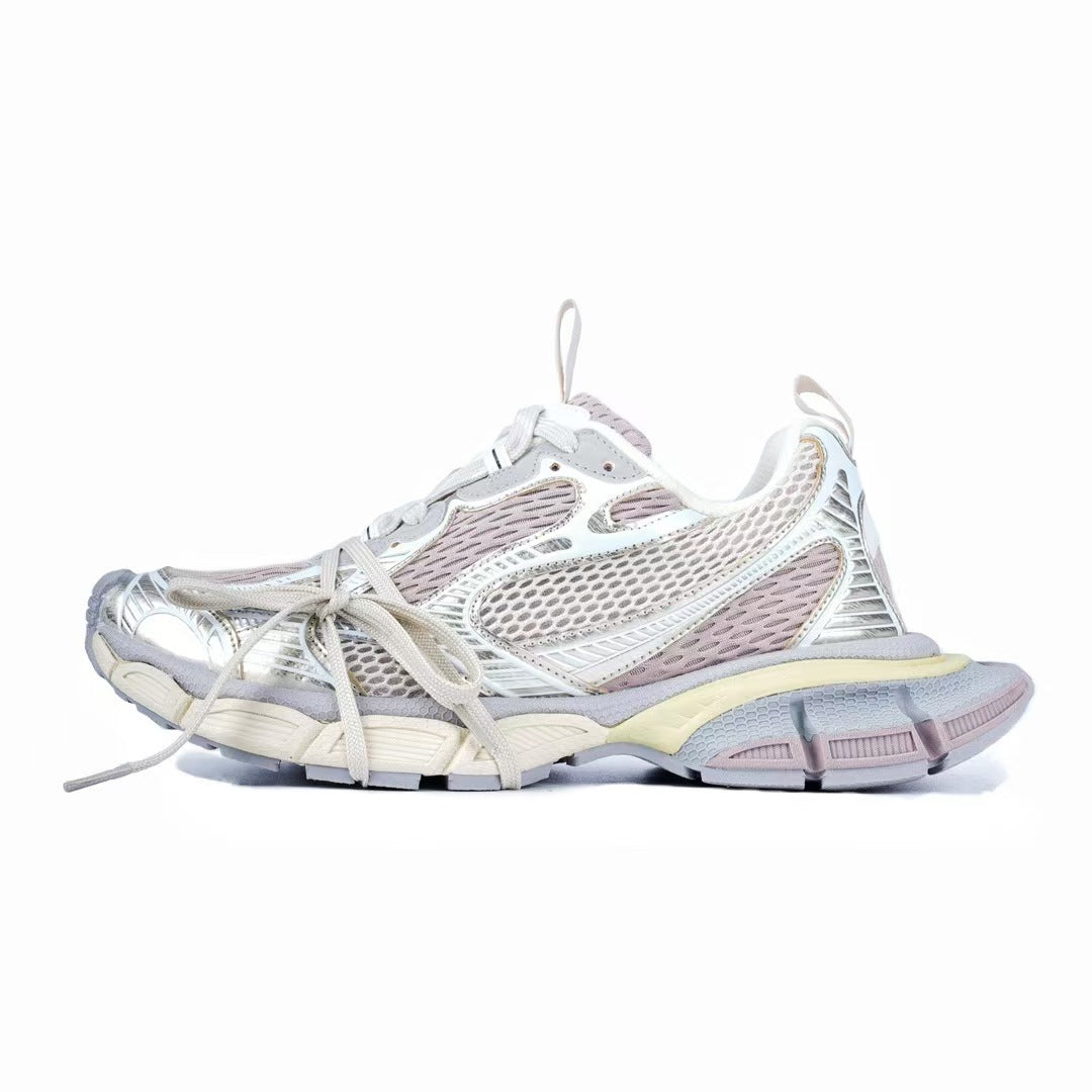 Women's & Men's Distressed Paris Dad Raise The Bottom Sneakers