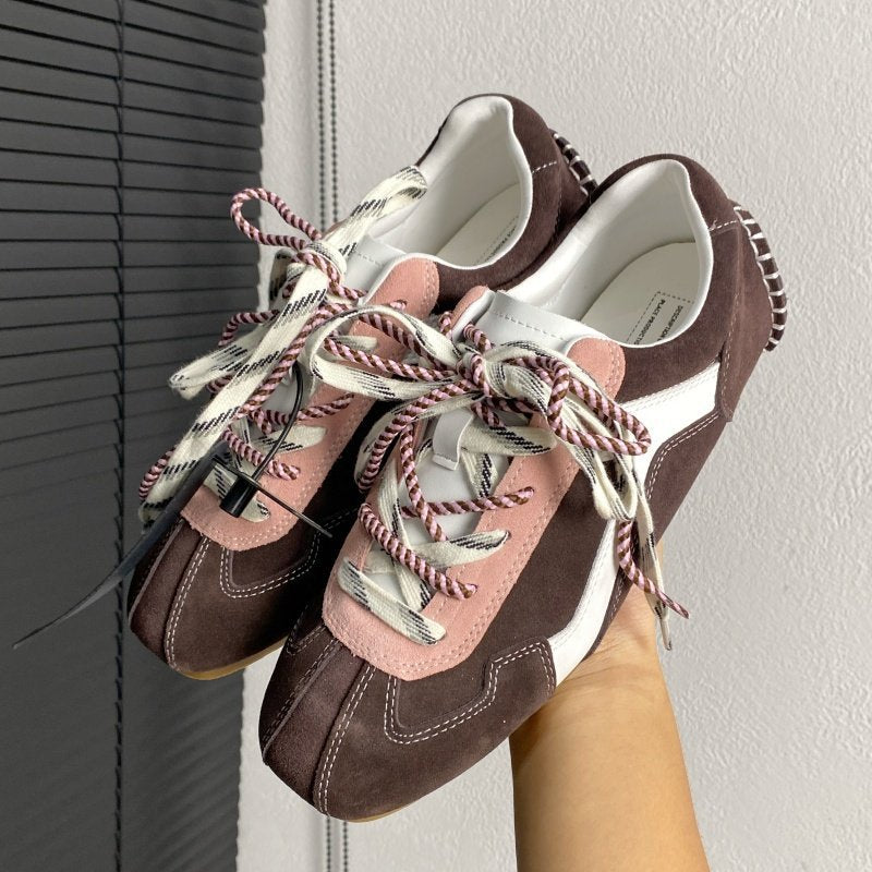 Women's Full Cowhide Billy German Training Outdoor Retro Pairs Women's Sports Shoes
