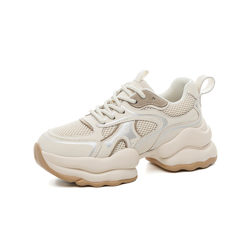 Women's Lu Coconut Custard Platform Dad Height Increasing Casual Shoes