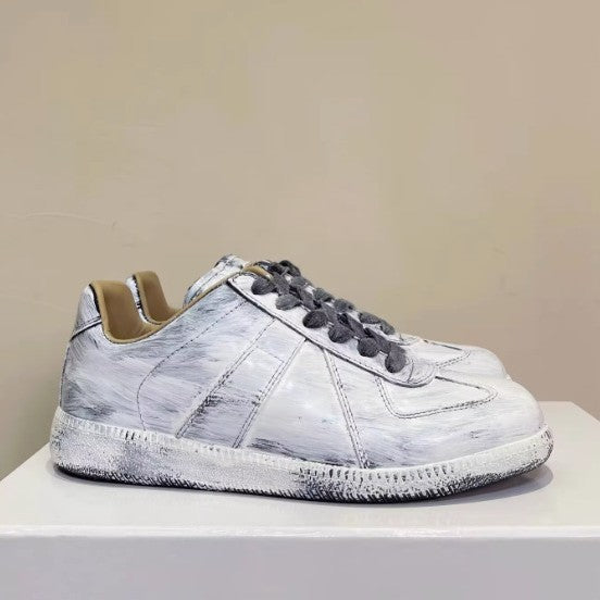 Women's & Men's Flat Inkjet German Training Genuine Fashion Casual Shoes