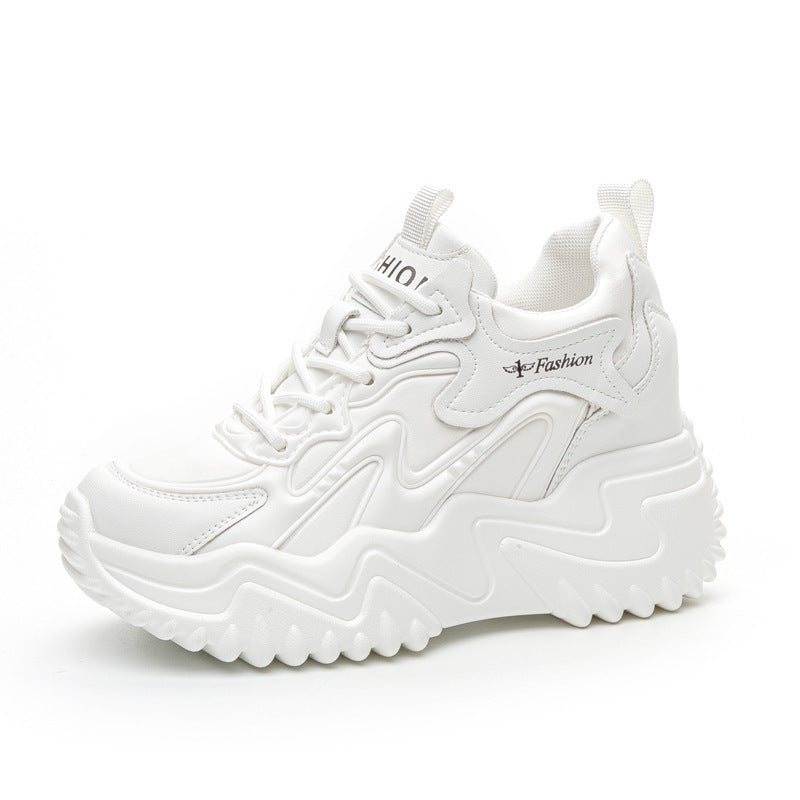 Women's Height Increasing Insole Dad Feet Small Women's Casual Shoes