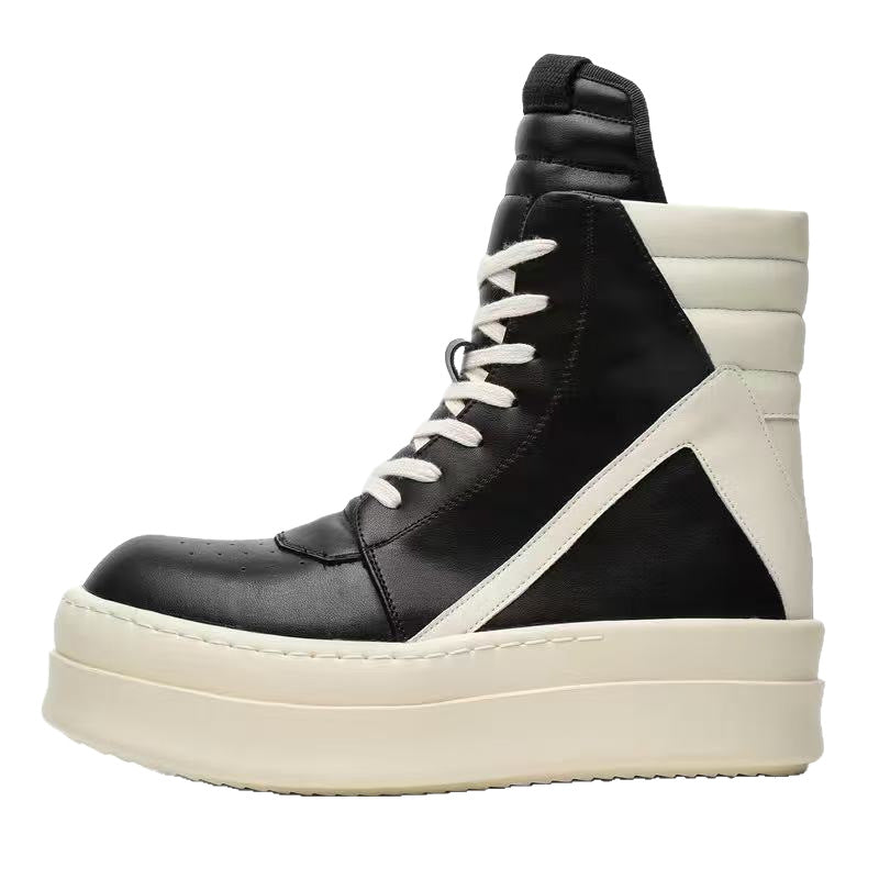 Men's American Inverted Triangle Board Sports Platform Men's Martin Boots