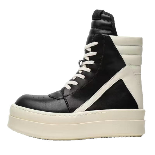 Men's American Inverted Triangle Board Sports Platform Men's Martin Boots