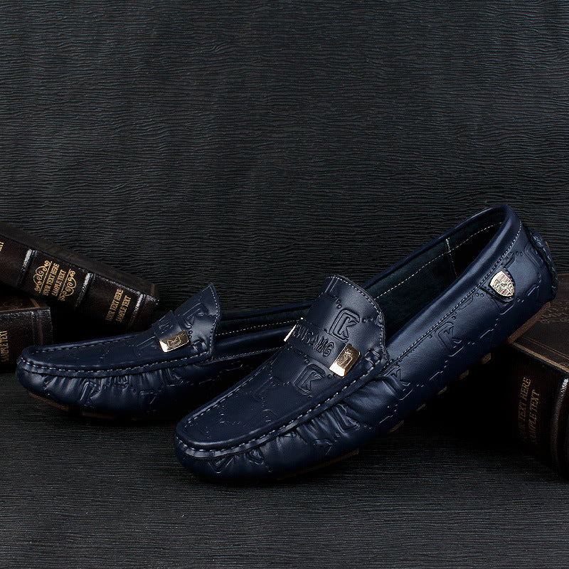 Men's Genuine Doug Trendy Korean Slip-on Soft Men's Shoes