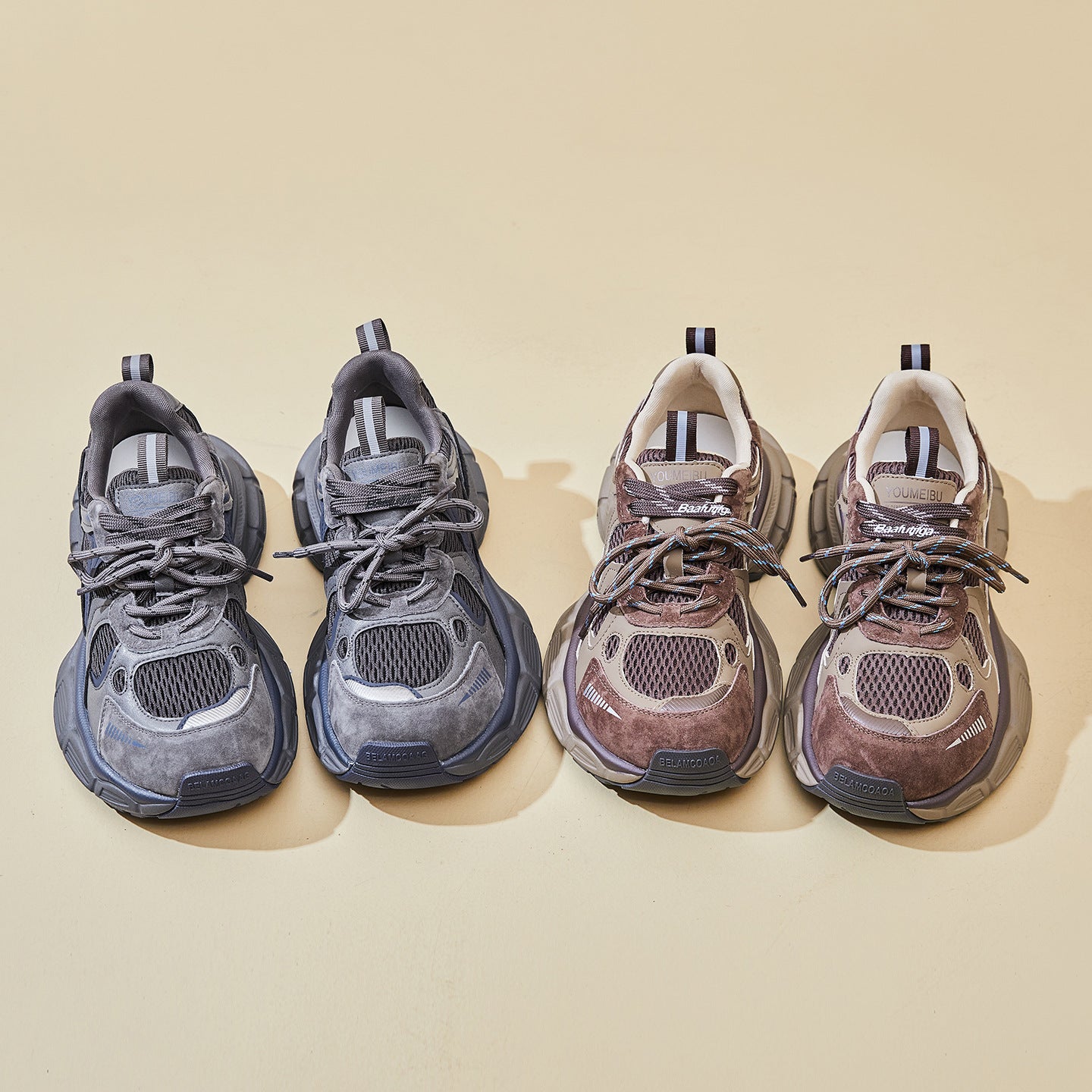 Women's Dad Trendy Autumn Korean Fashion Platform Women's Sports Shoes