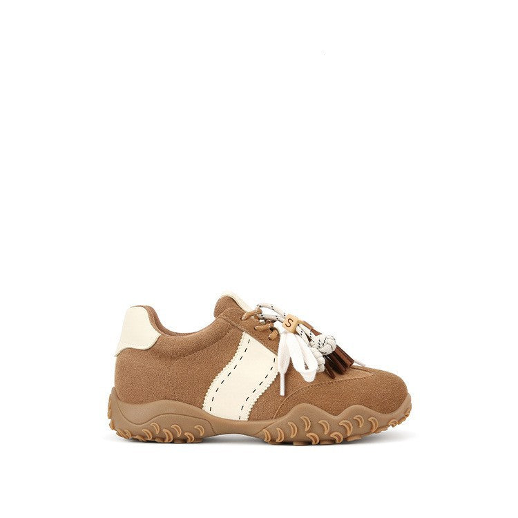 Women's Su Height Increasing Insole Trendy Essential German Training Casual Shoes