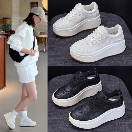 Women's Spring Soft Bottom Small Height Increasing Women's Shoes