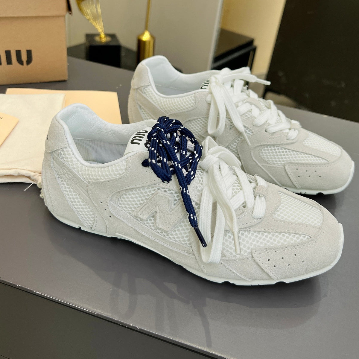 Women's & Men's Cowhide Genuine Retro Daddy Women's Sports Shoes