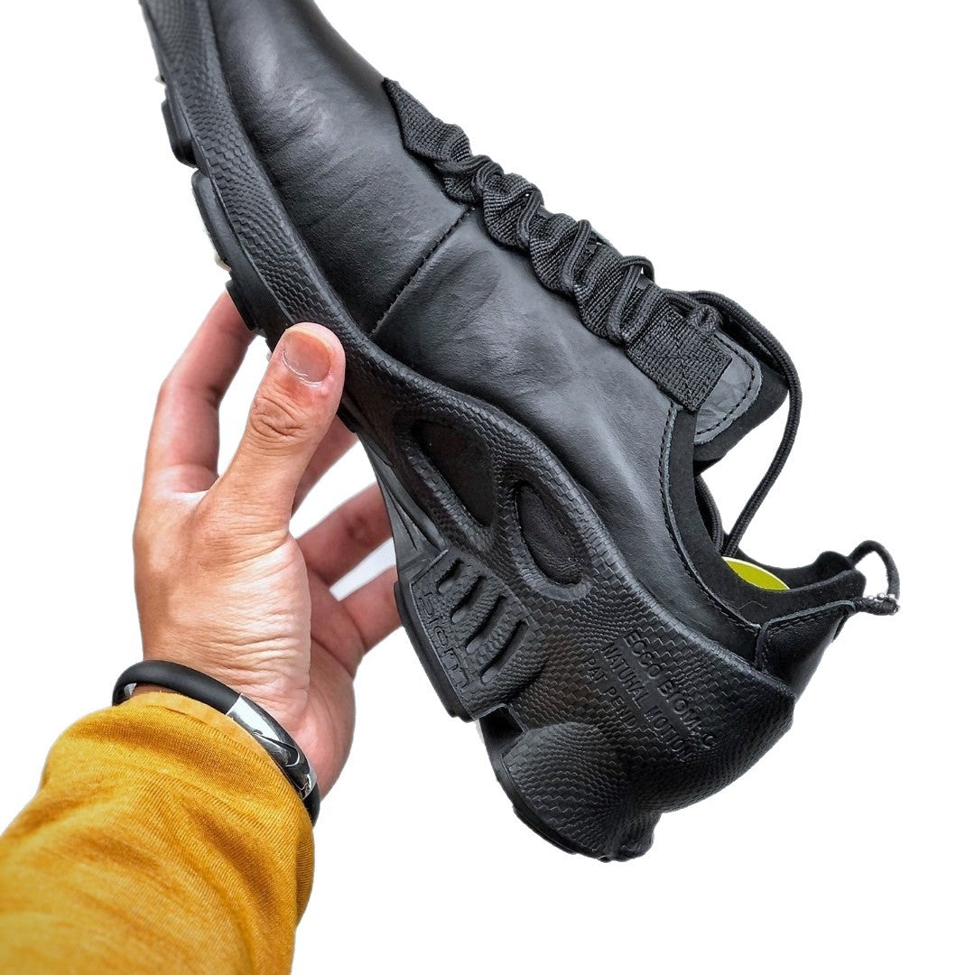 Men's Genuine Cattlehide Surface Classic Business Wearable Men's Sports Shoes