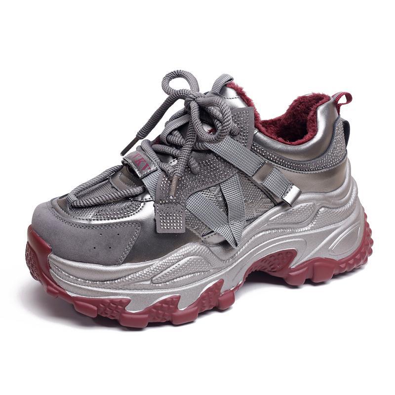 Women's Running Shock Absorption Lightweight Platform Make Your Feet Look Women's Sports Shoes