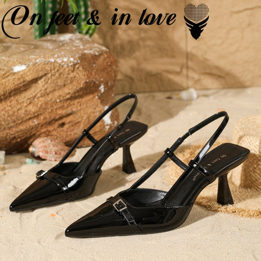 Women's Summer Affordable Luxury Fashion Simple Graceful Heels