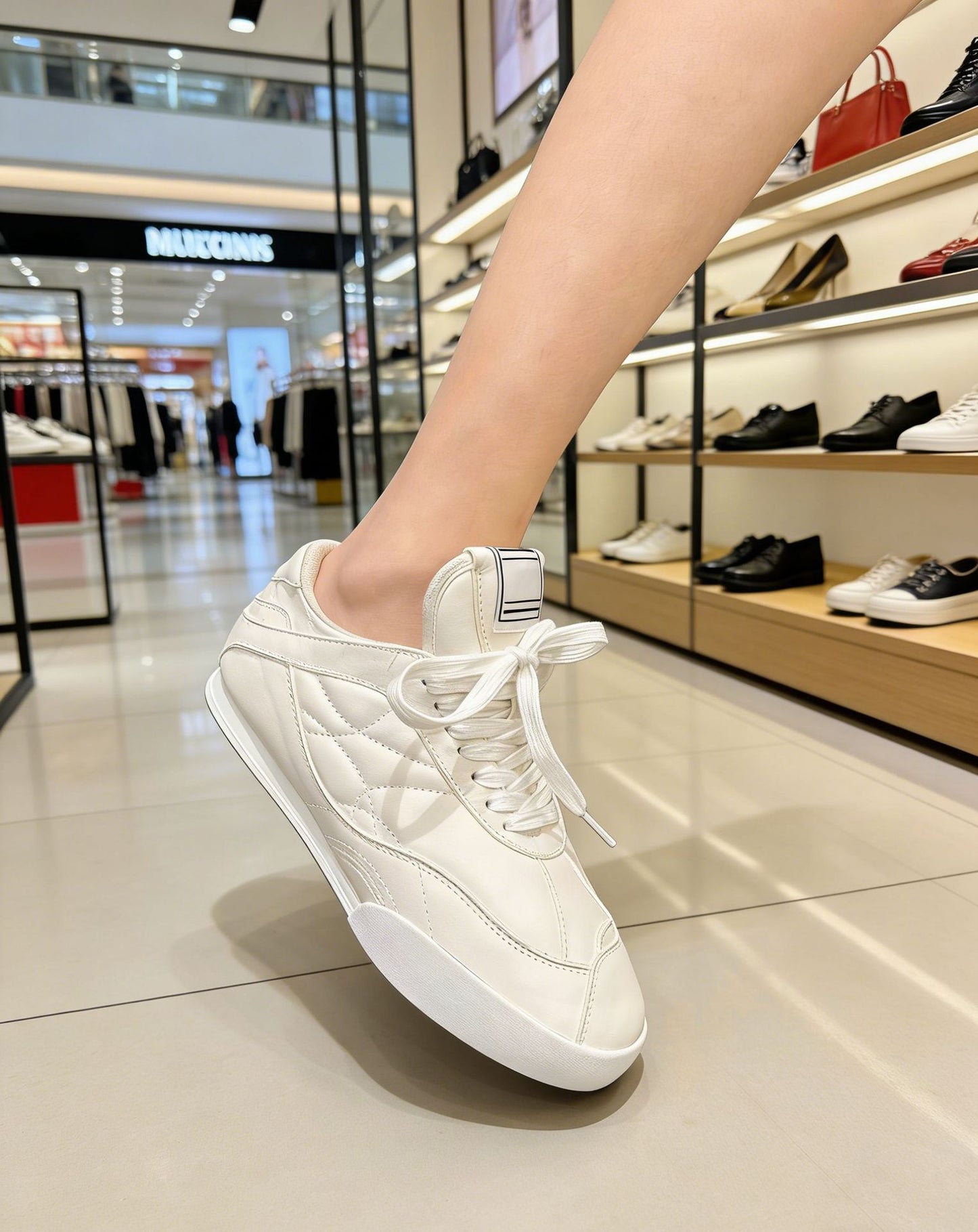 Women's Up Breathable German Training Round Toe Comfortable Women's Shoes