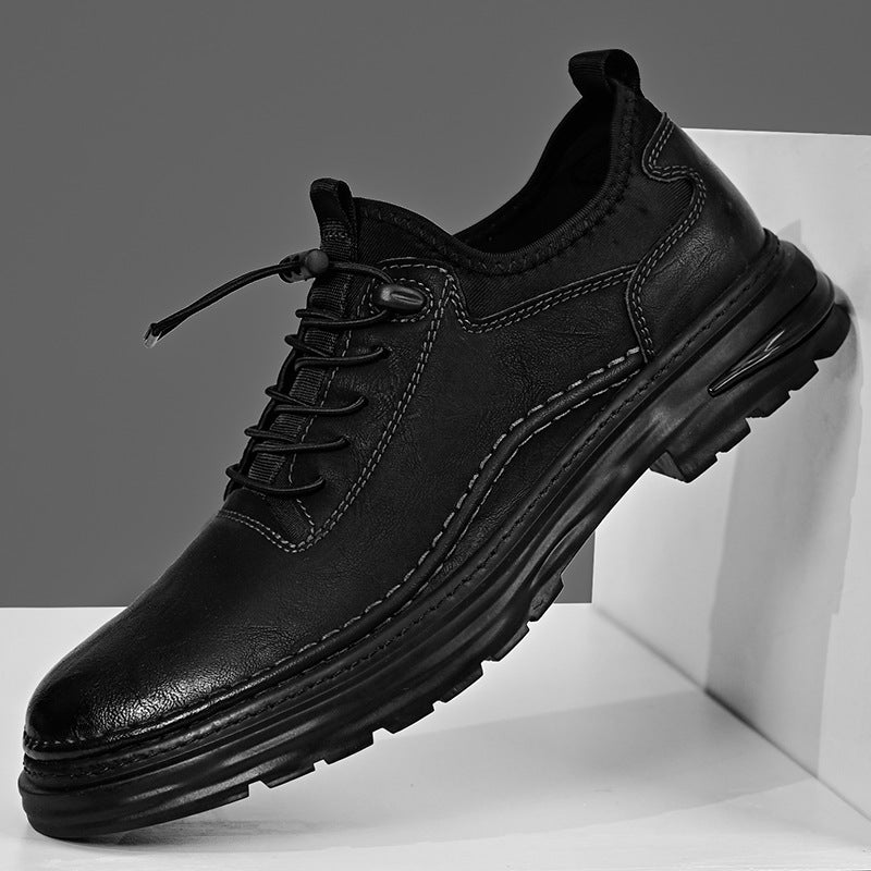 Men's Autumn Genuine Business Fashion Large Size Men's Casual Leather Shoes