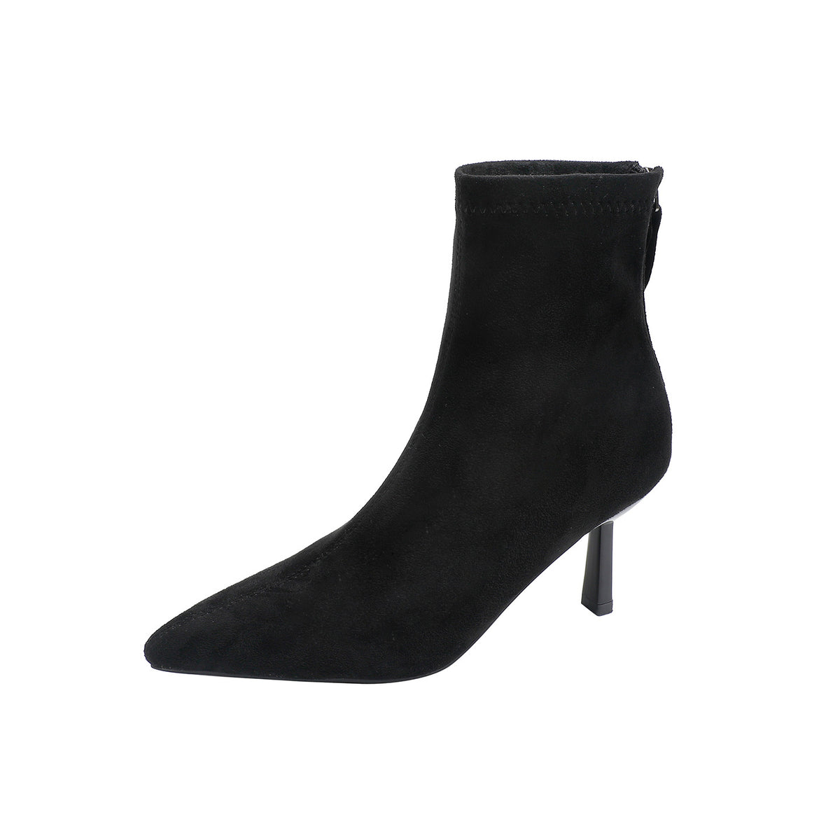 Women's Thin Suede Soft Bottom Comfortable High Women's Leather Boots