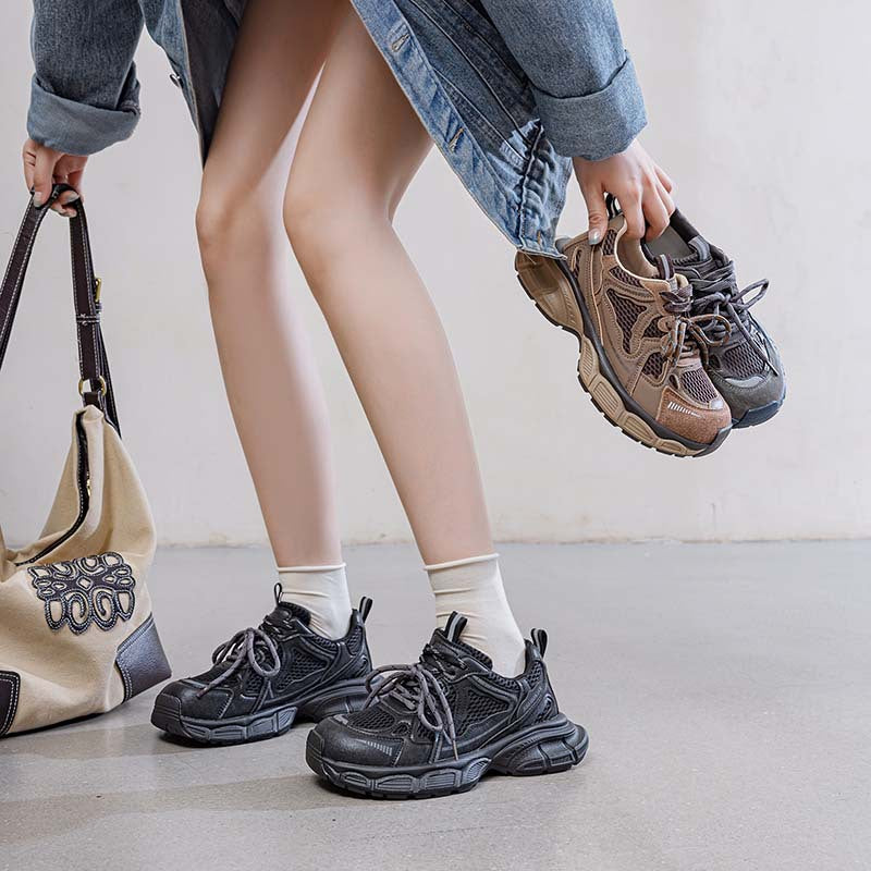 Women's Thick Bottom Fried Street Dad Spring Paris Women's Sports Shoes