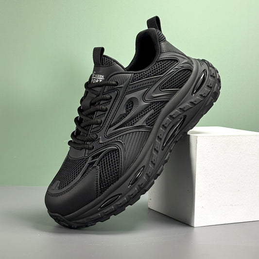 Men's Lightweight Breathable Clunky Autumn Quality Mesh Casual Shoes