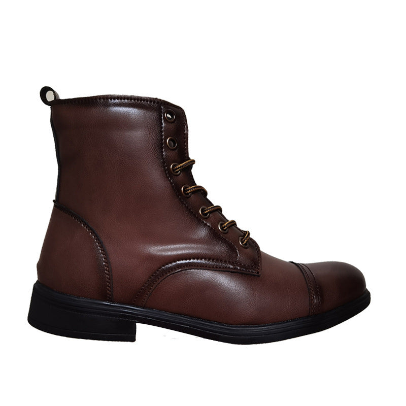 Men's Martin Fashion Large Size Retro British Boots