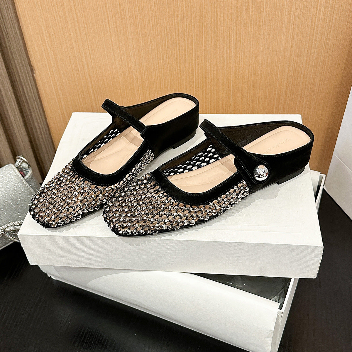 Women's Breathable Weaving Hollow Height Increasing Insole Back Women's Fashion Shoes