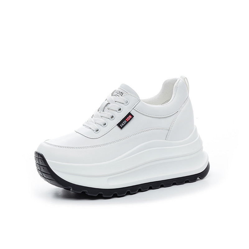 Women's Single-layer Small Platform Thick Bottom Wedge Women's Shoes