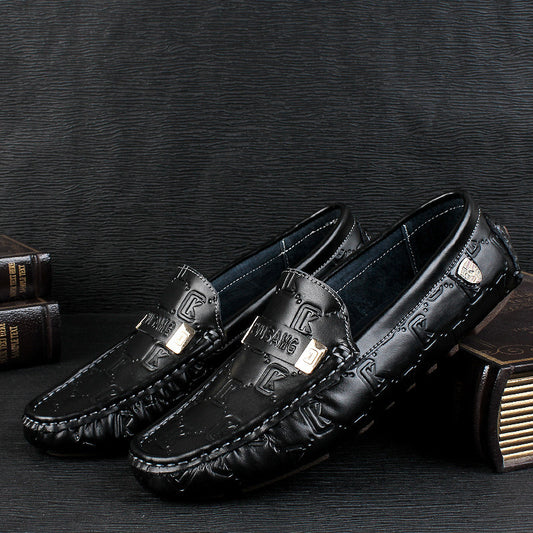 Men's Genuine Doug Trendy Korean Slip-on Soft Men's Shoes