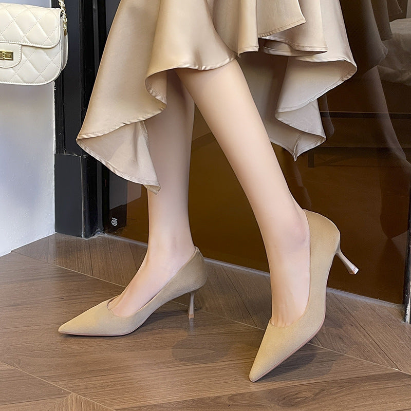 Women's Class Elegant Pointed Toe Stiletto Banquet Women's Fashion Shoes