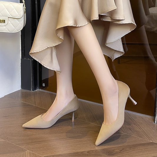 Women's Class Elegant Pointed Toe Stiletto Banquet Women's Fashion Shoes