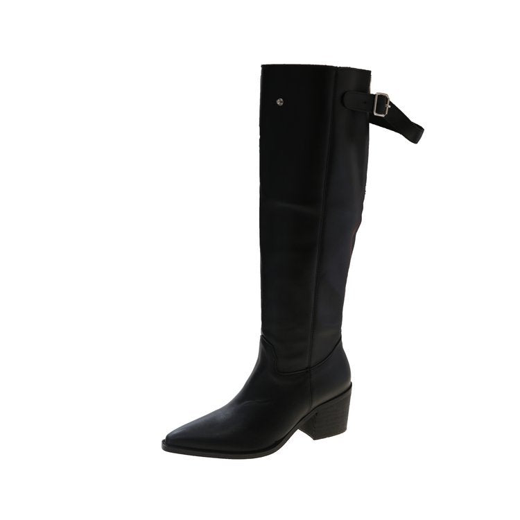 Women's Pointed Toe Long Retro Two-way Wear Boots